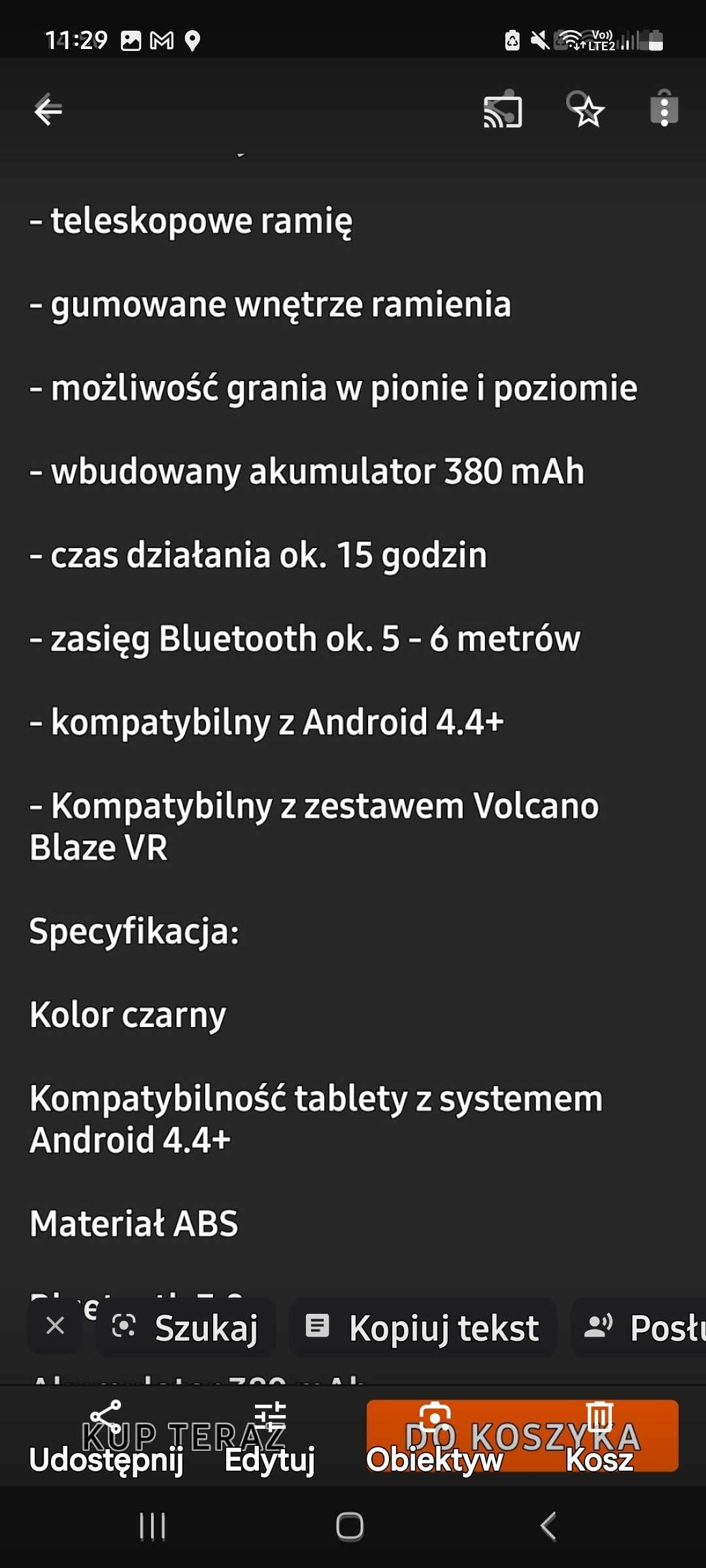 Gamepad do telefonu