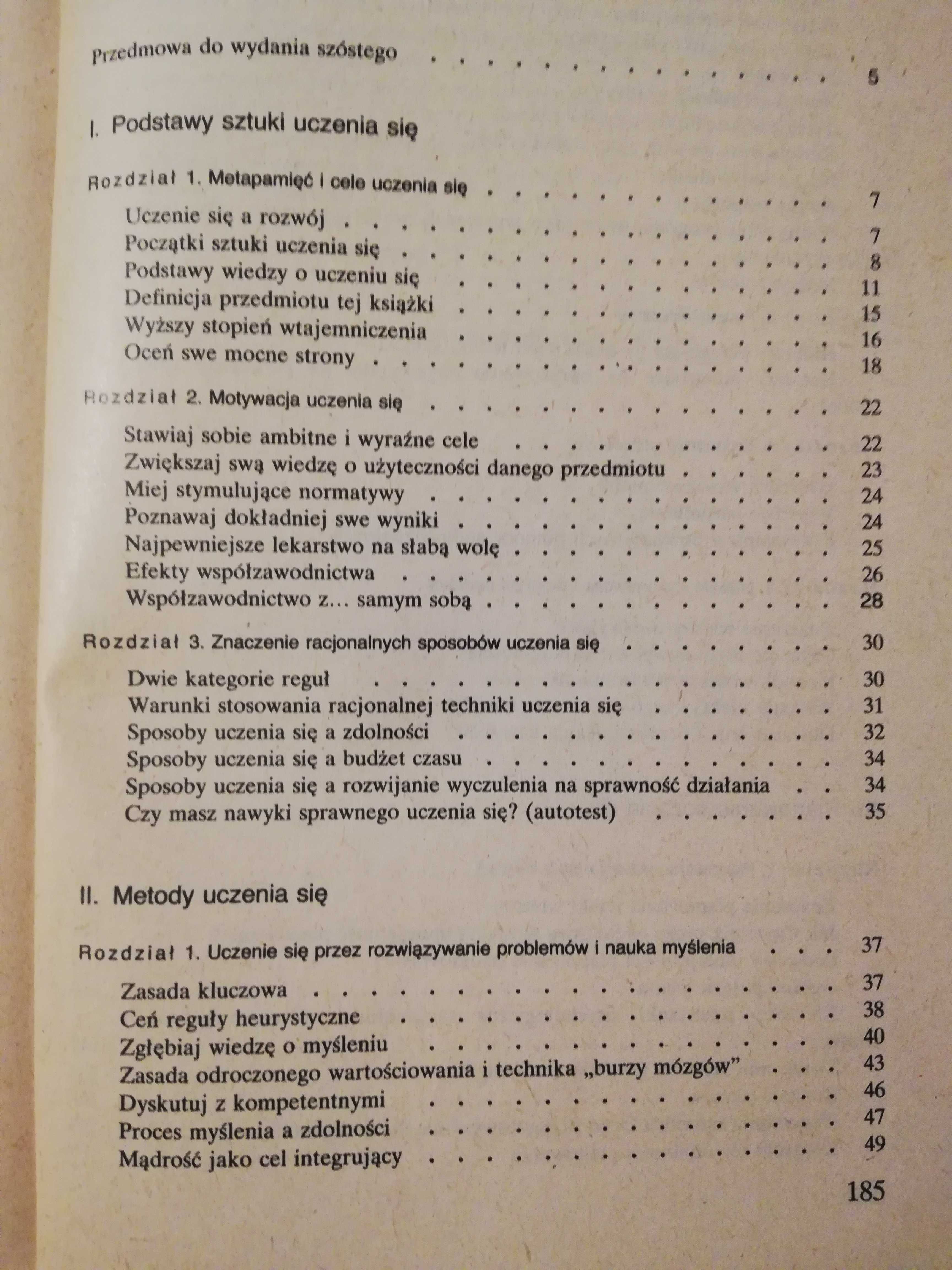 Sztuka uczenia się - Zbigniew Pietrasiński 1990 rok