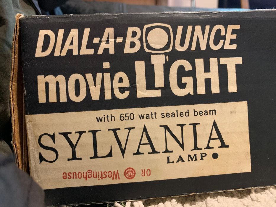 Flash Dial-a-bounce movie light vintage