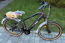Rower elektryczny Trekkingowy NASA USA Mimas E-BIKE 27,5" Czarny 468wh