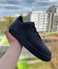 NIKE AIR FORCE 1 buty męskie 40/41/42/43/44 czarne sneakersy