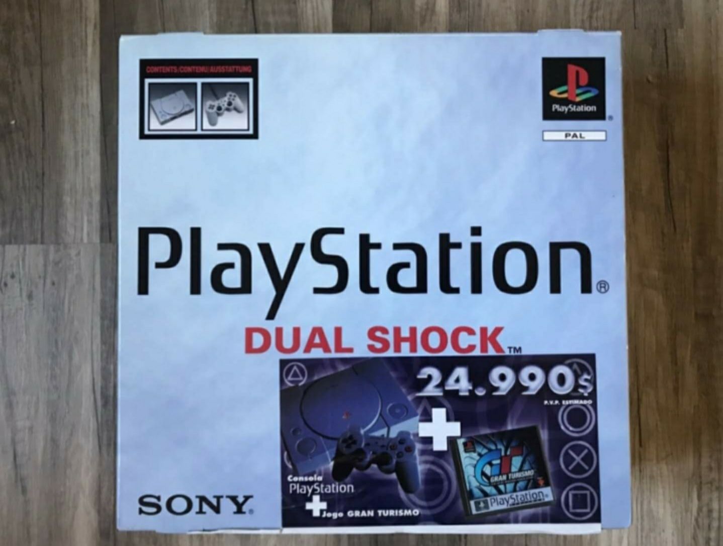 Colecção PS1 com consola completa (jogo incluído)