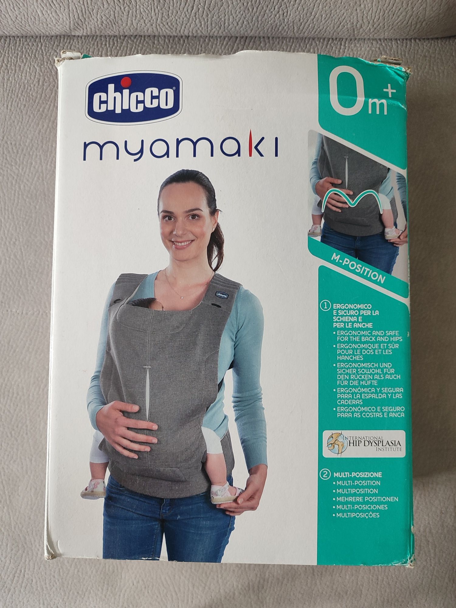 Marsúpio Chicco "Myamaki" 0m+ (NOVO)