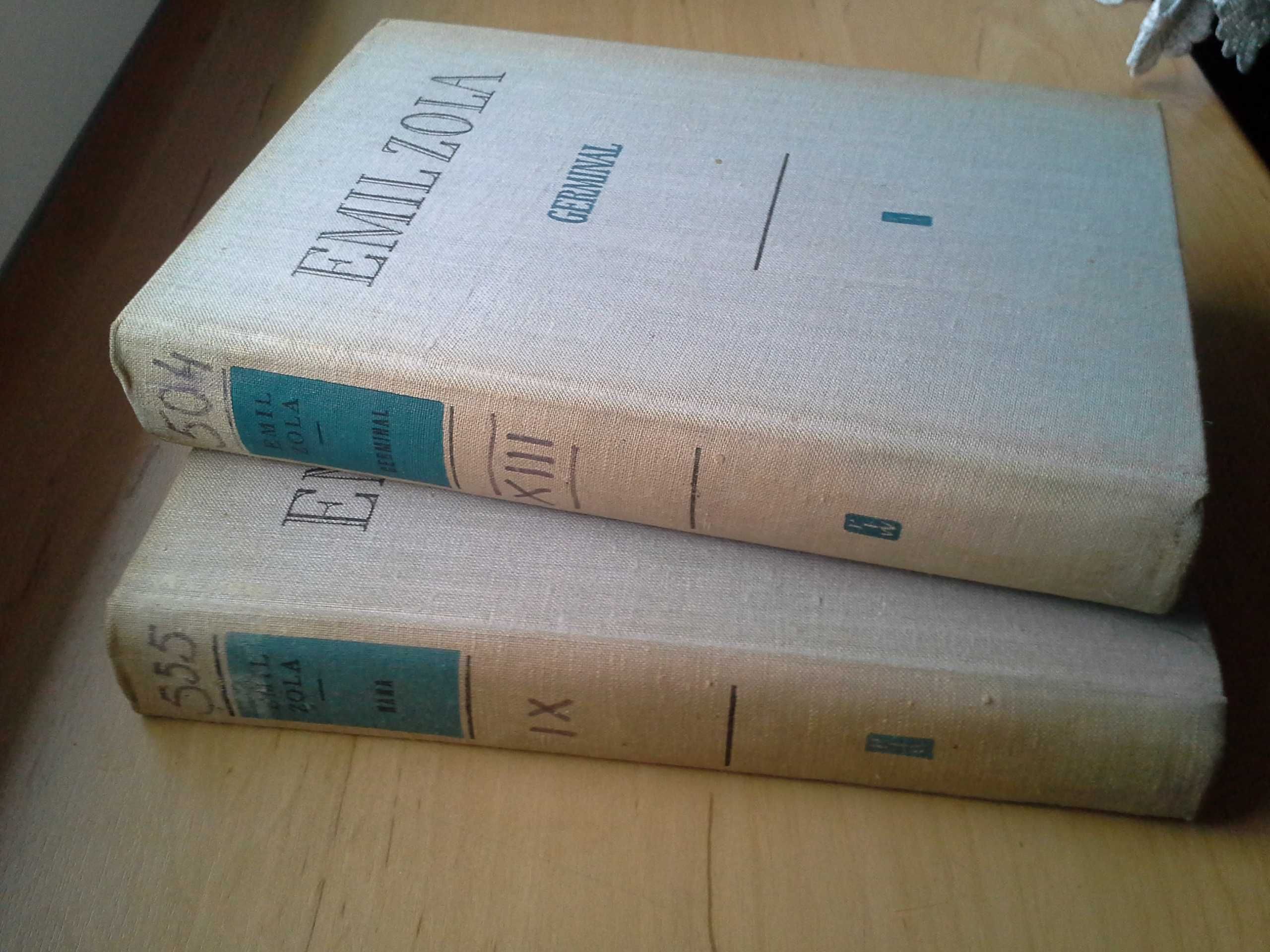 Rougon-Macquartowie, Emil Zola, 2 tomy, wydanie pierwsze, 1956r.