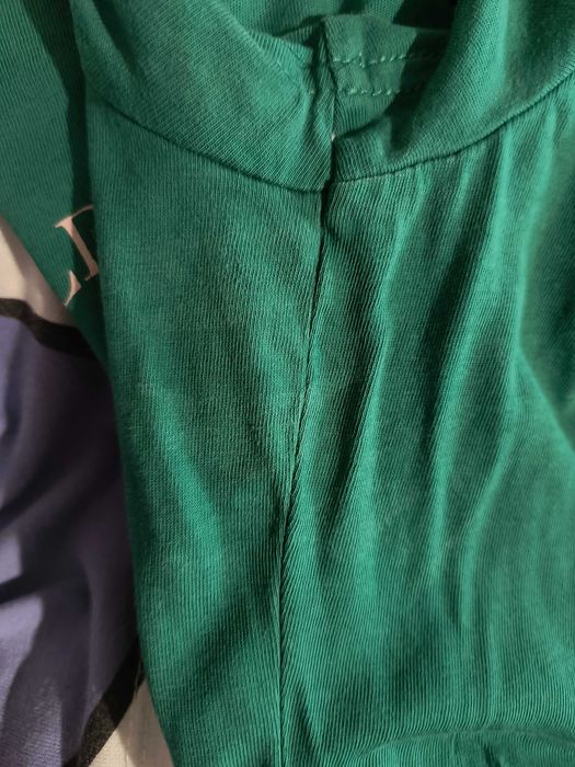 Zielona bluzka T-Shirt jaskółki Beloved bawełna casual Wild freedom