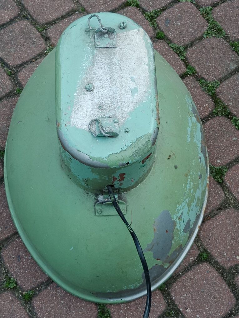 Lampa przemysłowa PRL
