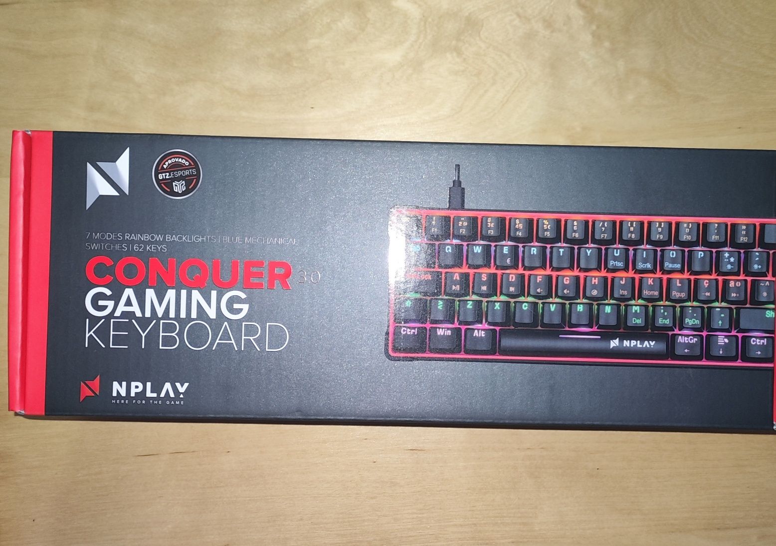 Teclado N-Play Gaming RGB