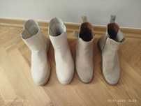 Buty damskie botki zimowe
