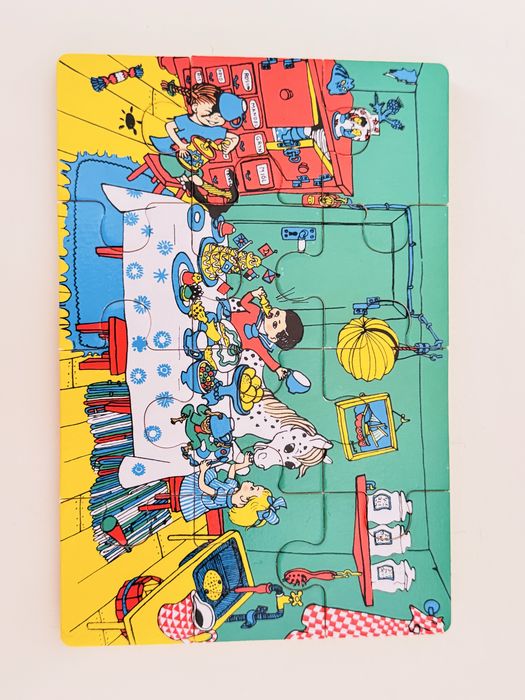 Drewniane puzzle Pippi Pończoszanka, Pippi Langstrumpf