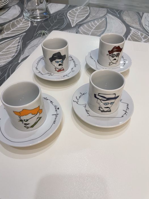 Conjunto 4 Chavenas de café - Vista Alegre