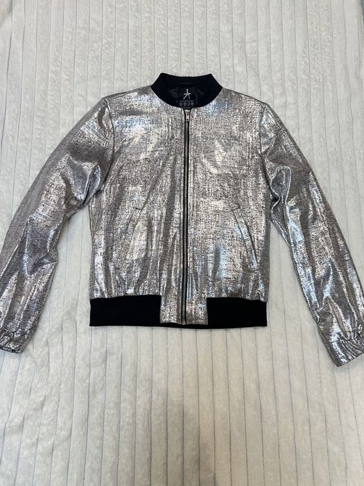 Жіночій светр, спортивна велюрова кофта, бомбер срібний, велюрова кофт