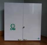 Szafka BHP duża zakładowa apteczka 54x54x20cm first aid pierwsza pomoc
