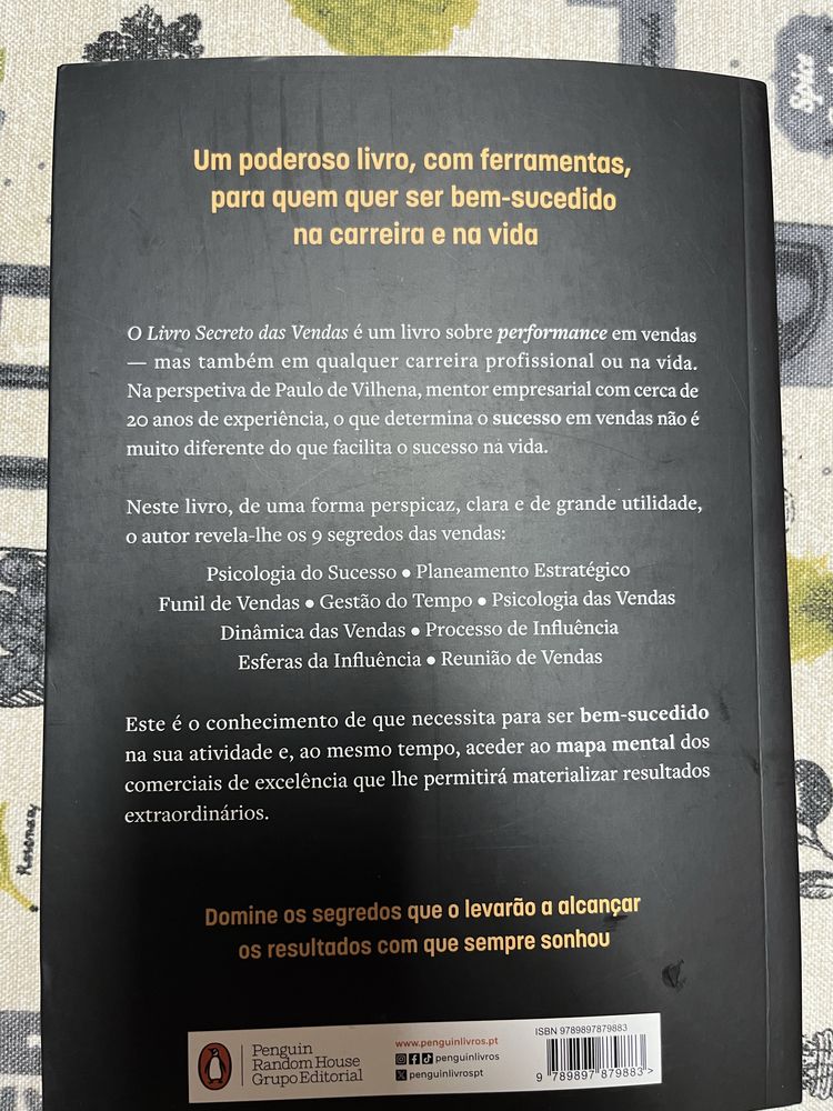 O Livro Secreto das Vendas - NOVO