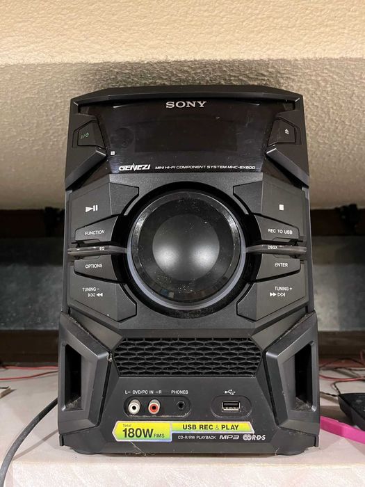 Sistema de Som SONY Genezi MCH-EX 600
