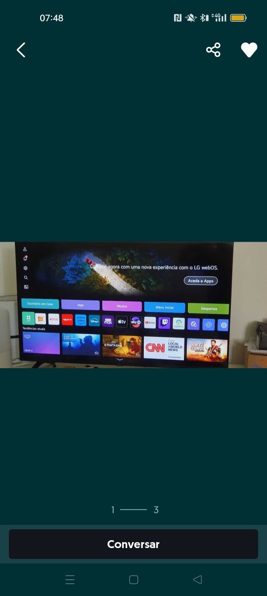 Tv smart LG 32 polegadas