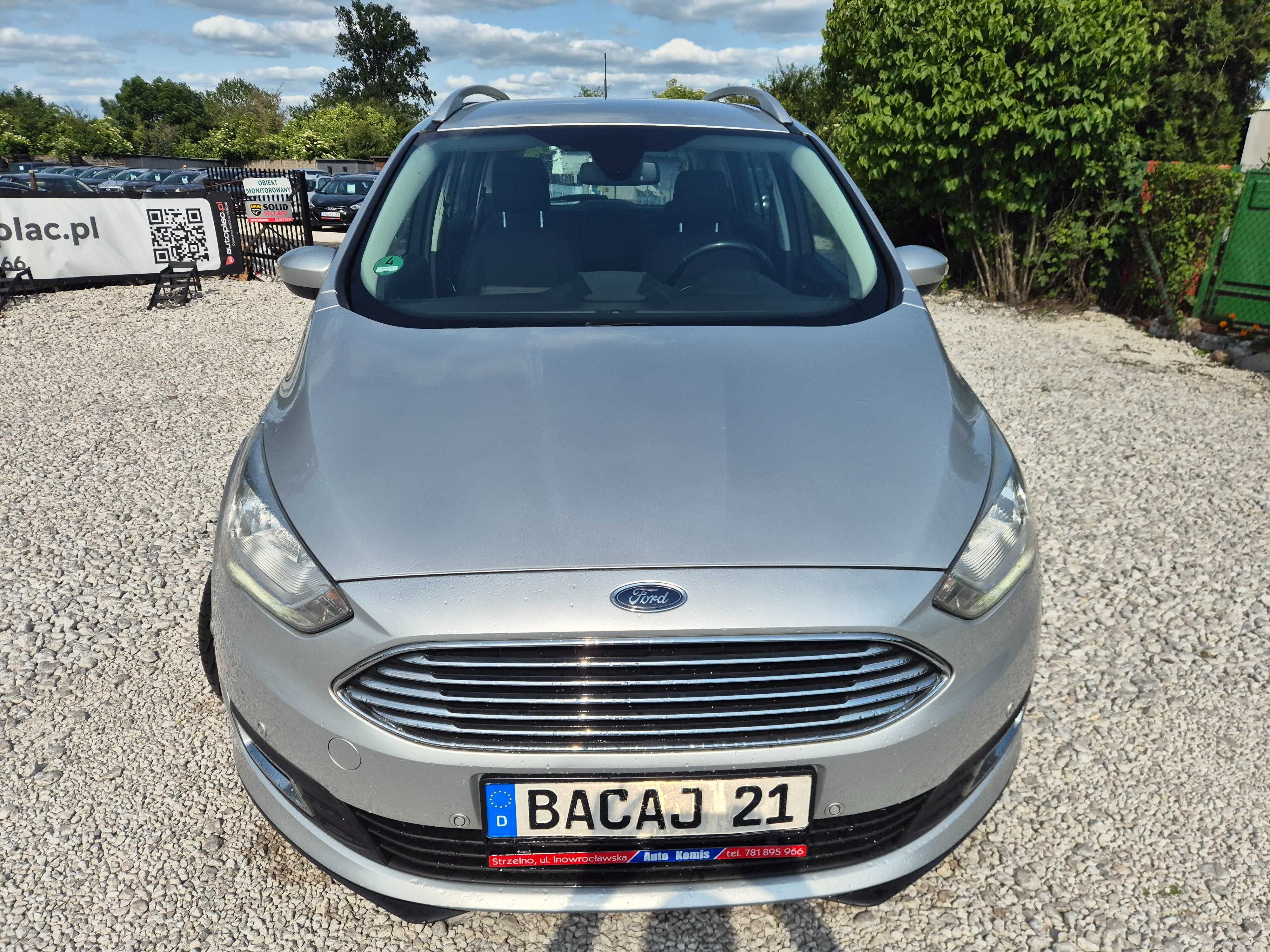 FORD GRAND C-MAX 2015 Koła Zima lato Serwis Do konca 1 Własciciel