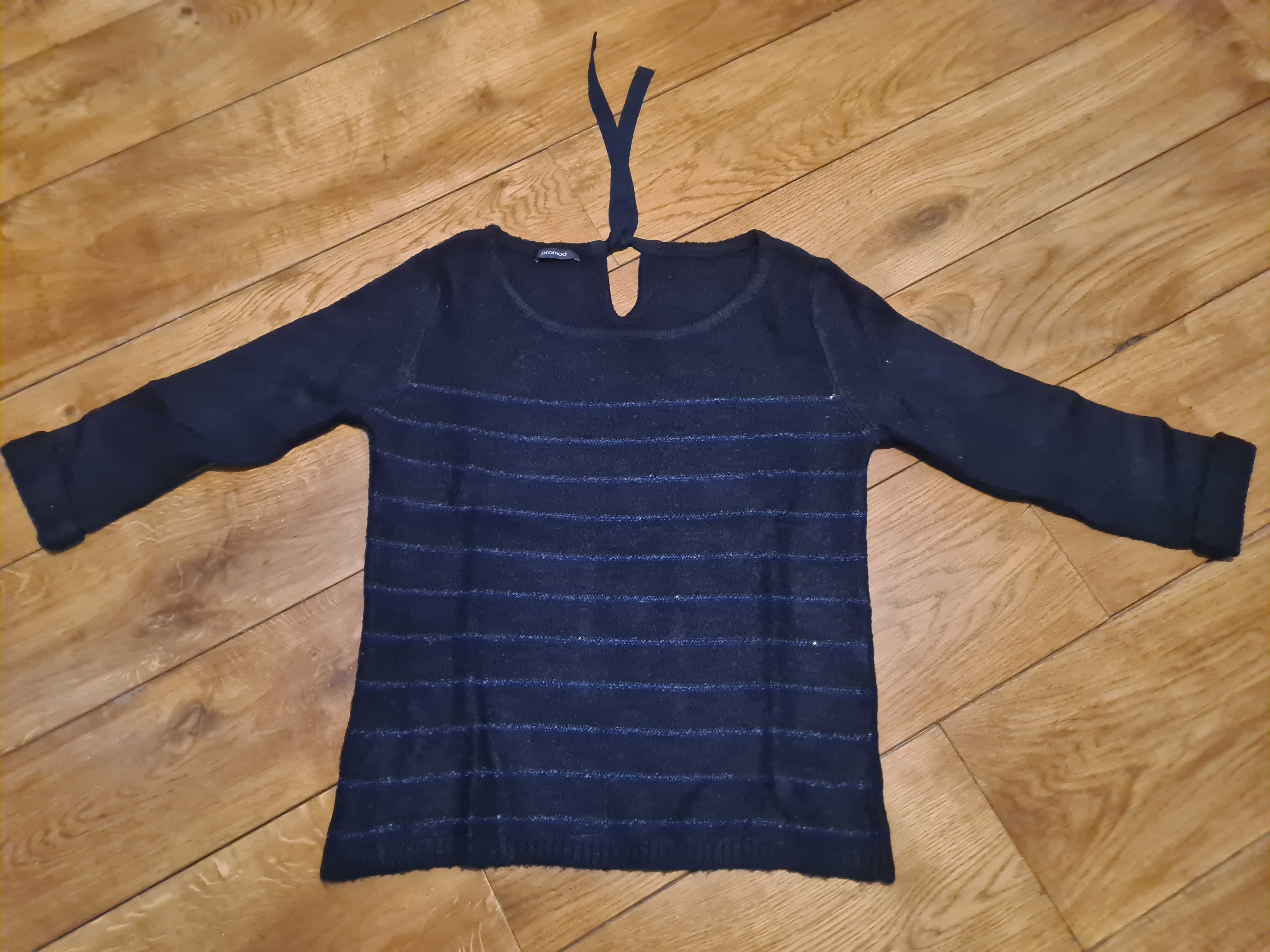 bluzka, sweterek granatowy Promod rozmiar S