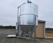 Silos paszowy 2,95t 4,53m³ lejowy silos na pasze dostawa HDS