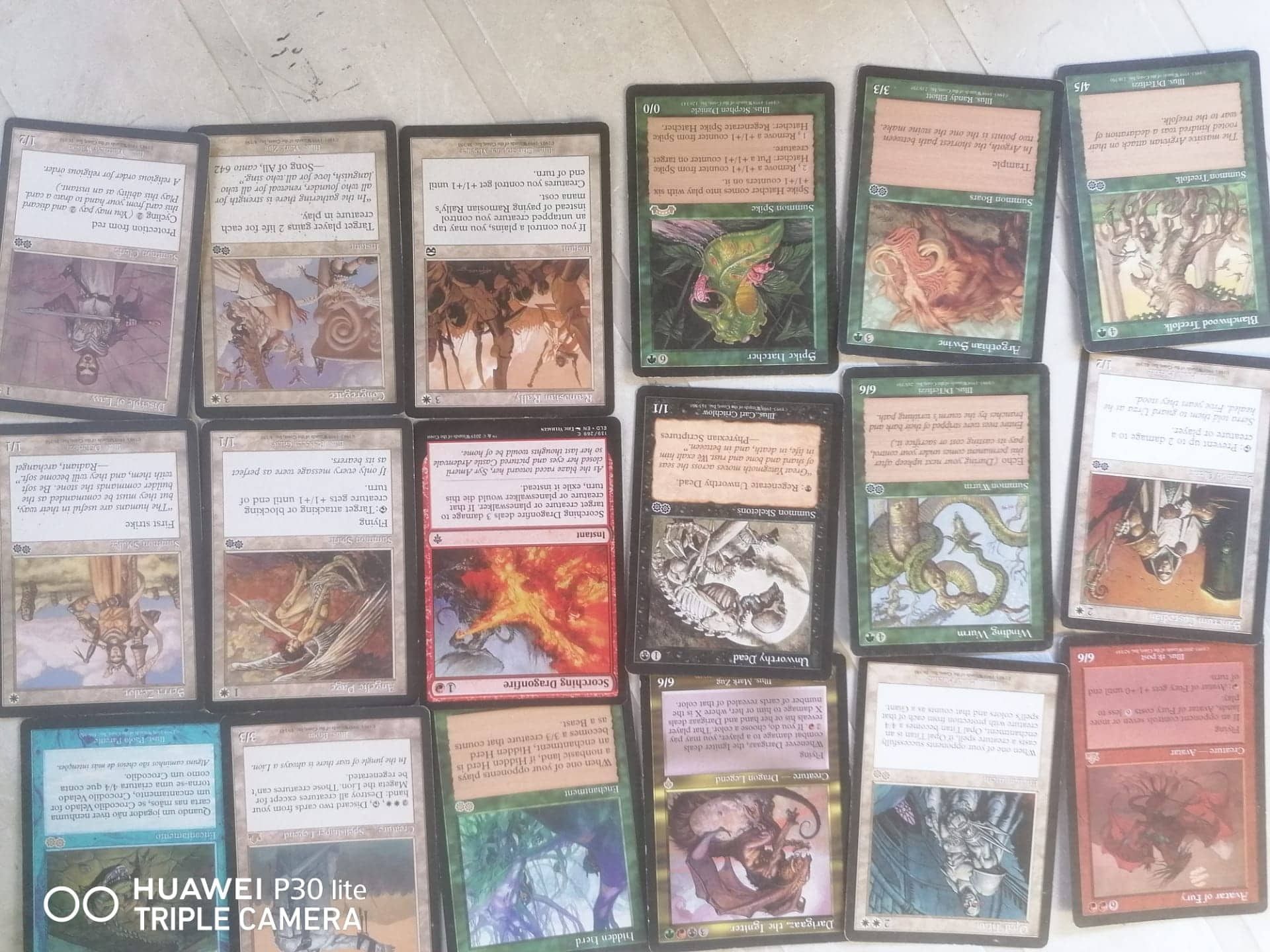 Cartas de Magic varias