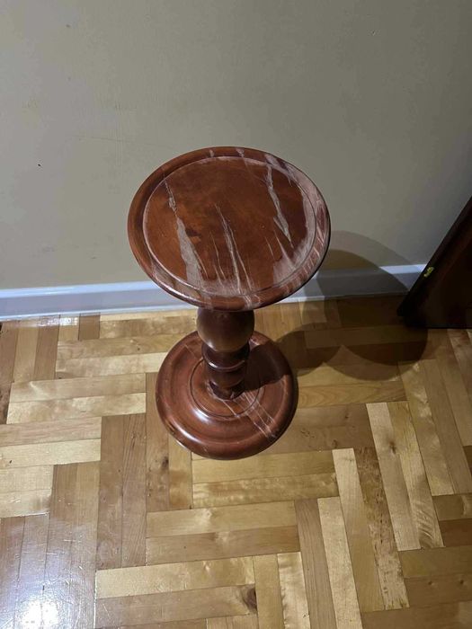 Drewniany stojak na kwiaty 52cm