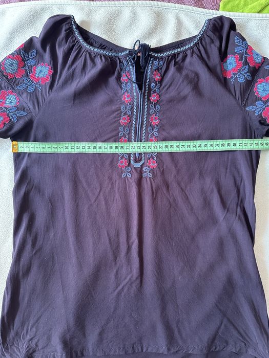 Вишиванка жіноча синя