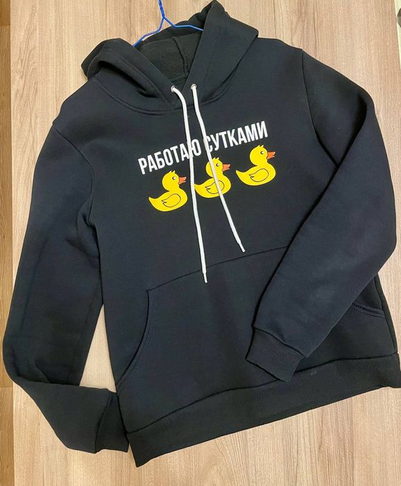 Худі чорна жіноча