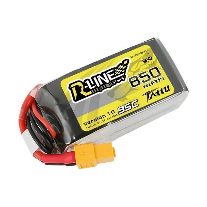 Akumulator Tattu R-Line 850Mah 14.8V 95C 4S1P