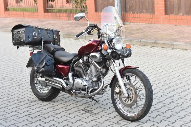Yamaha Virago YAMAHA XV 535 VIRAGO Rej PL 3x sakwy Szyba piórnik Gotowa do jazdy