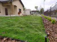 Nawadnianie ogrodów trawników, zakładanie trawnika ogrodu usługi ogród