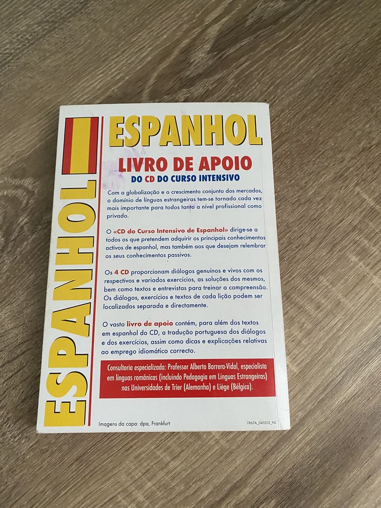 Livro espanhol novo