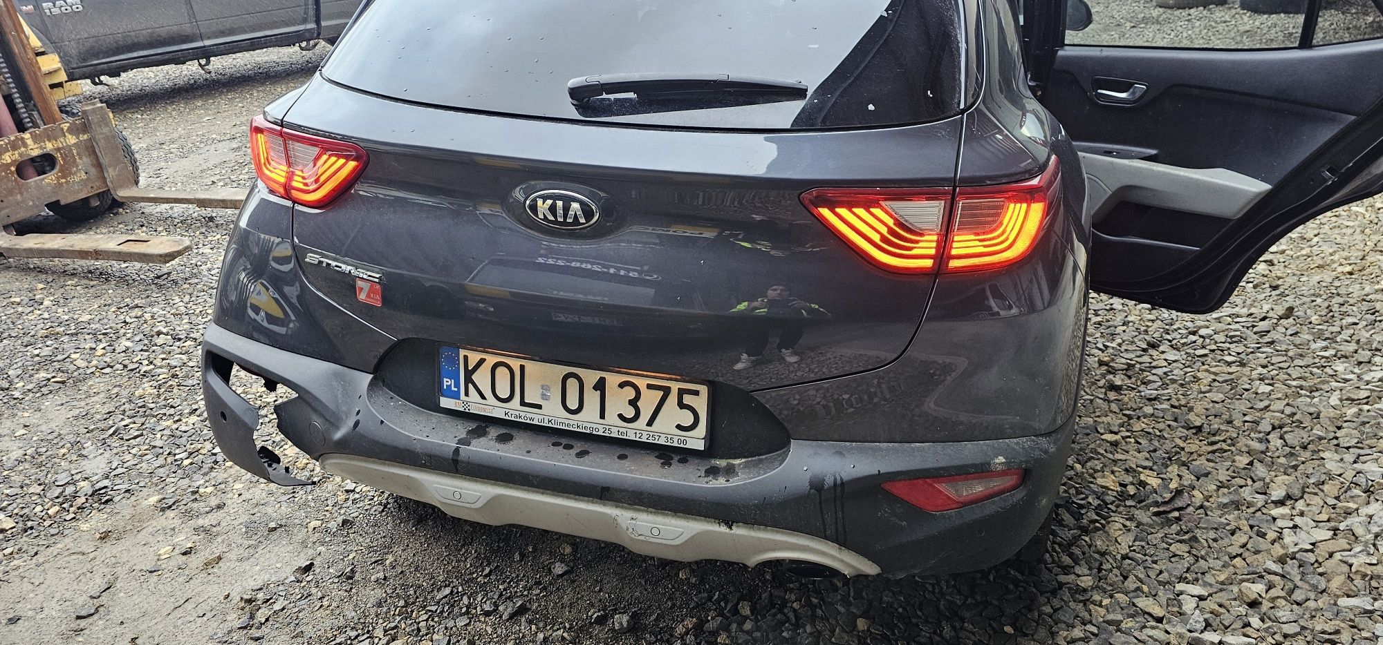 Kia stonic Części Klapa 2019r 1.2 16v 30 tys przebieg śilnik Pali