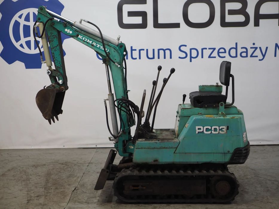 Komatsu PC03-1  Mikrokoparka skrętne ramię *GLOBAL* M1924-12
