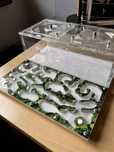 Formikarium z elementami wyposarzenia 28x27x12