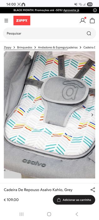 Cadeira Bebê De Repouso Asalvo Kahlo