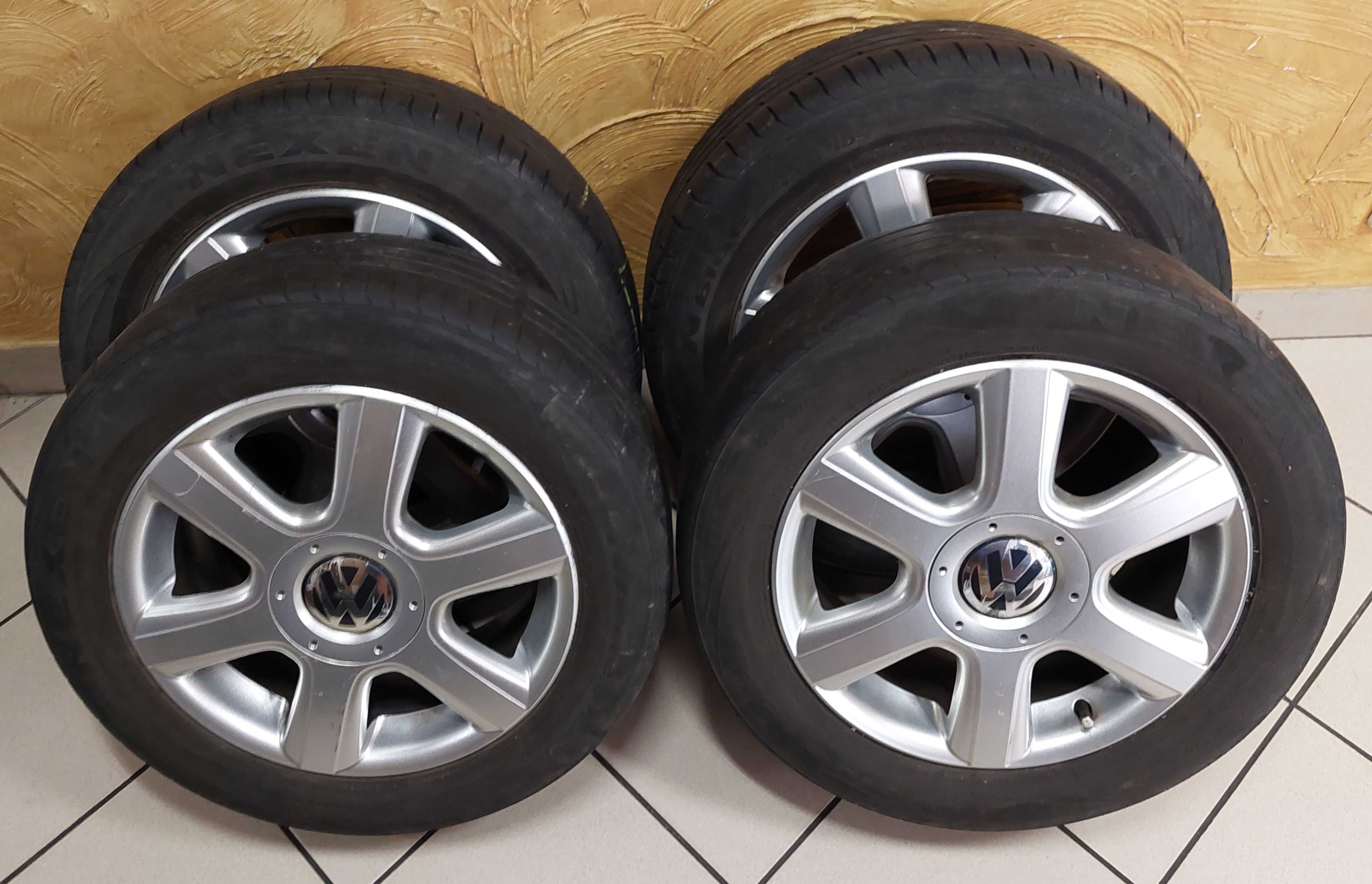 Felgi aluminiowe BBS 16 VW 7X16 ET59 7M360,1025E 5X112 + opony