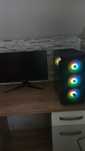 Komputer z monitorem do gier ! Ryzen 5 5600, GTX 1080 OC Gigabyte G1