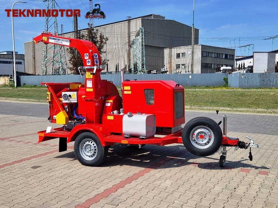 NOWOŚĆ rębak tarczowy do 220mm Skorpion 250L -TURBODIESEL- Teknamotor