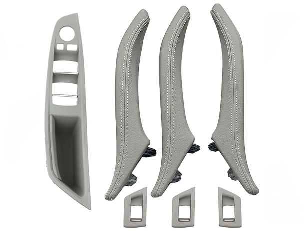 Puxadores Pegas Interiores Pegas Portas BMW F10 F11 F18 (Pele) (NOVO)