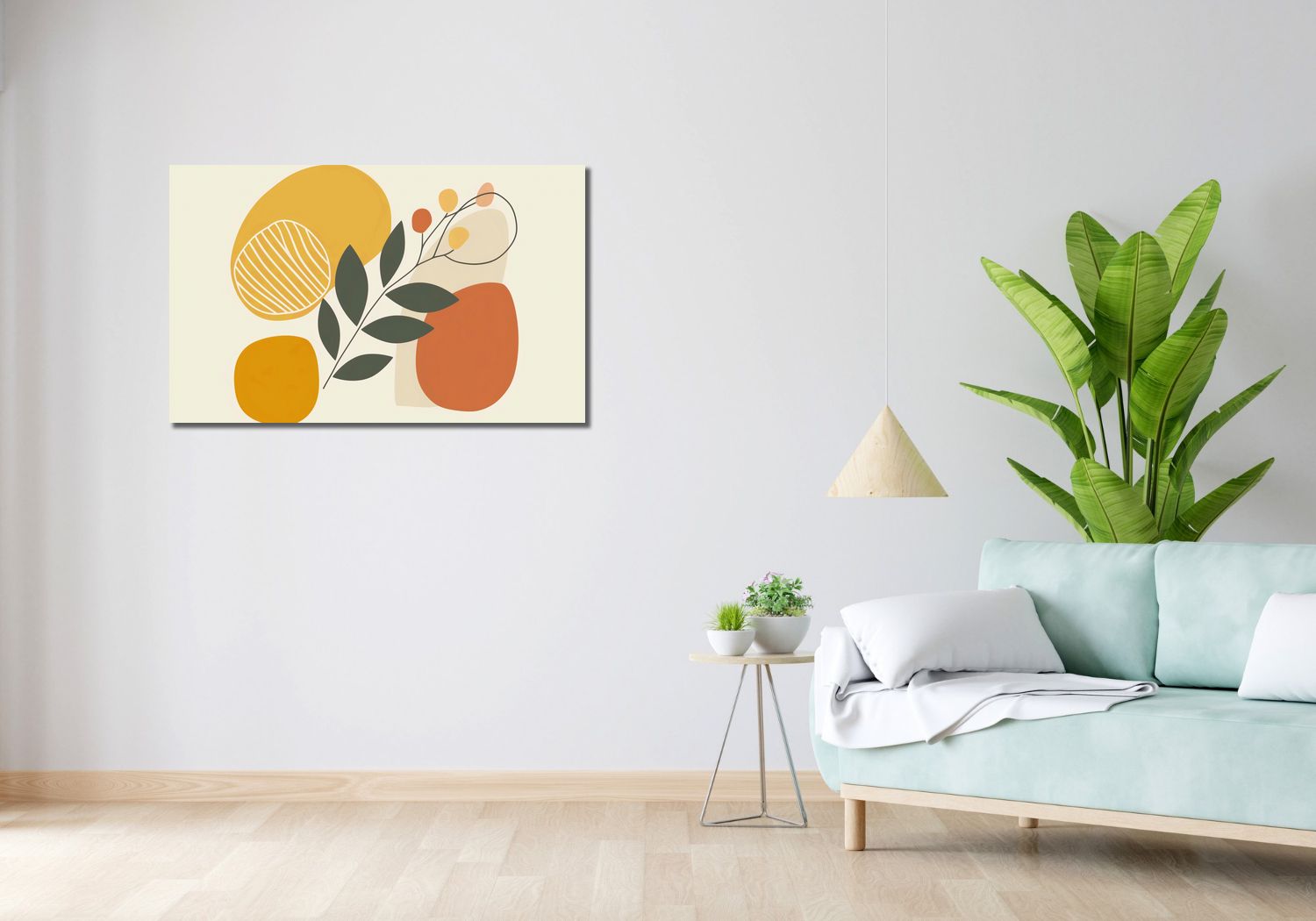 Obraz 100x60cm Światło i Cień w Botanice