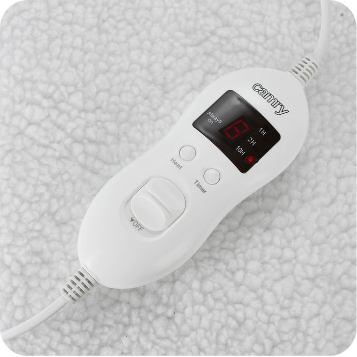 Pojedynczy elektryczny koc podkładany z czasomierzem 160x100 mata