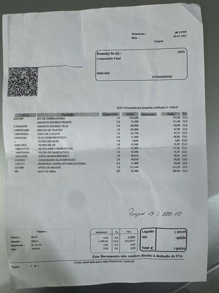 Seat ibiza 1.2 2005