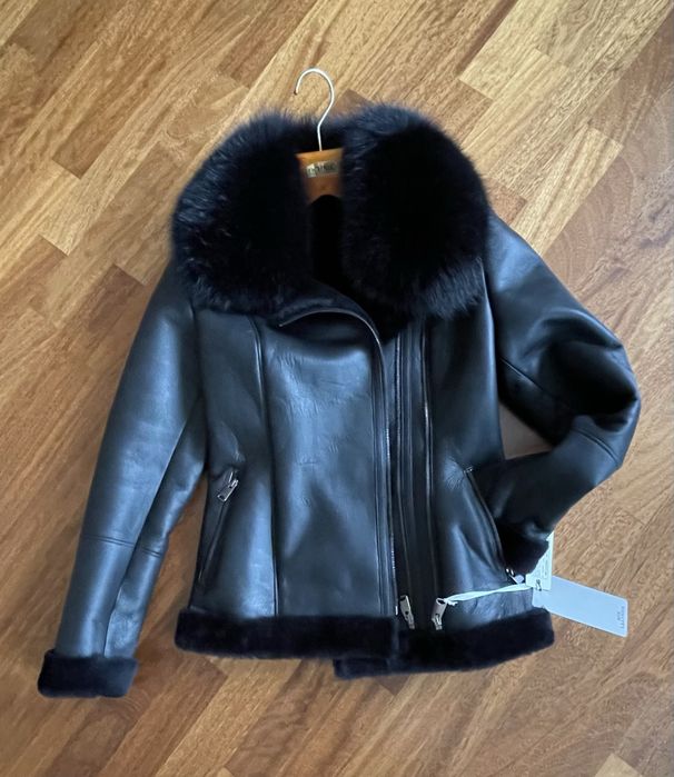 Куртки-дублянкі   зимові жіночі, натуральна шкіра та хутро.