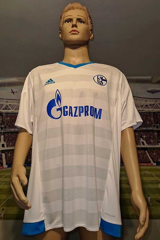 F.C. Schalke 04 Adidas Climacool 2016-17 home #7 Meyer size XXL