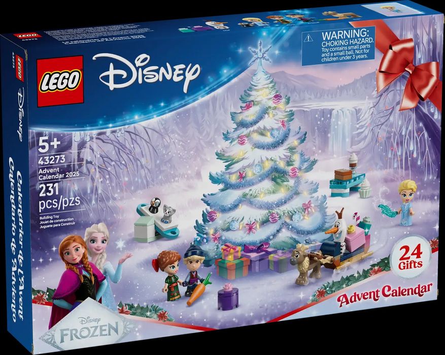 LEGO 43273 Disney kalendarz adwentowy 2025 nowy