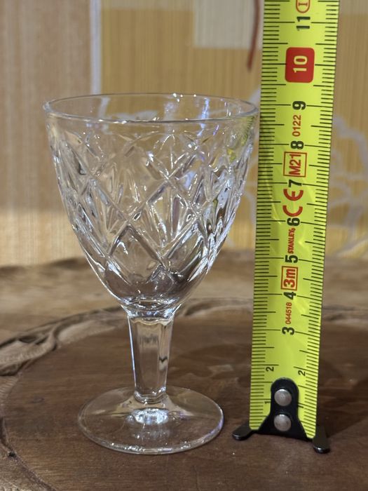 Кришталь. Чарки. Рюмки. 6шт. Вінтаж