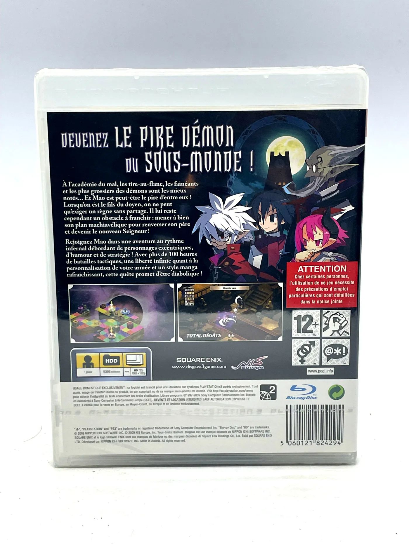 Disgaea 3 Absence of Justice PS3 (Nowa w folii) Po Angielsku