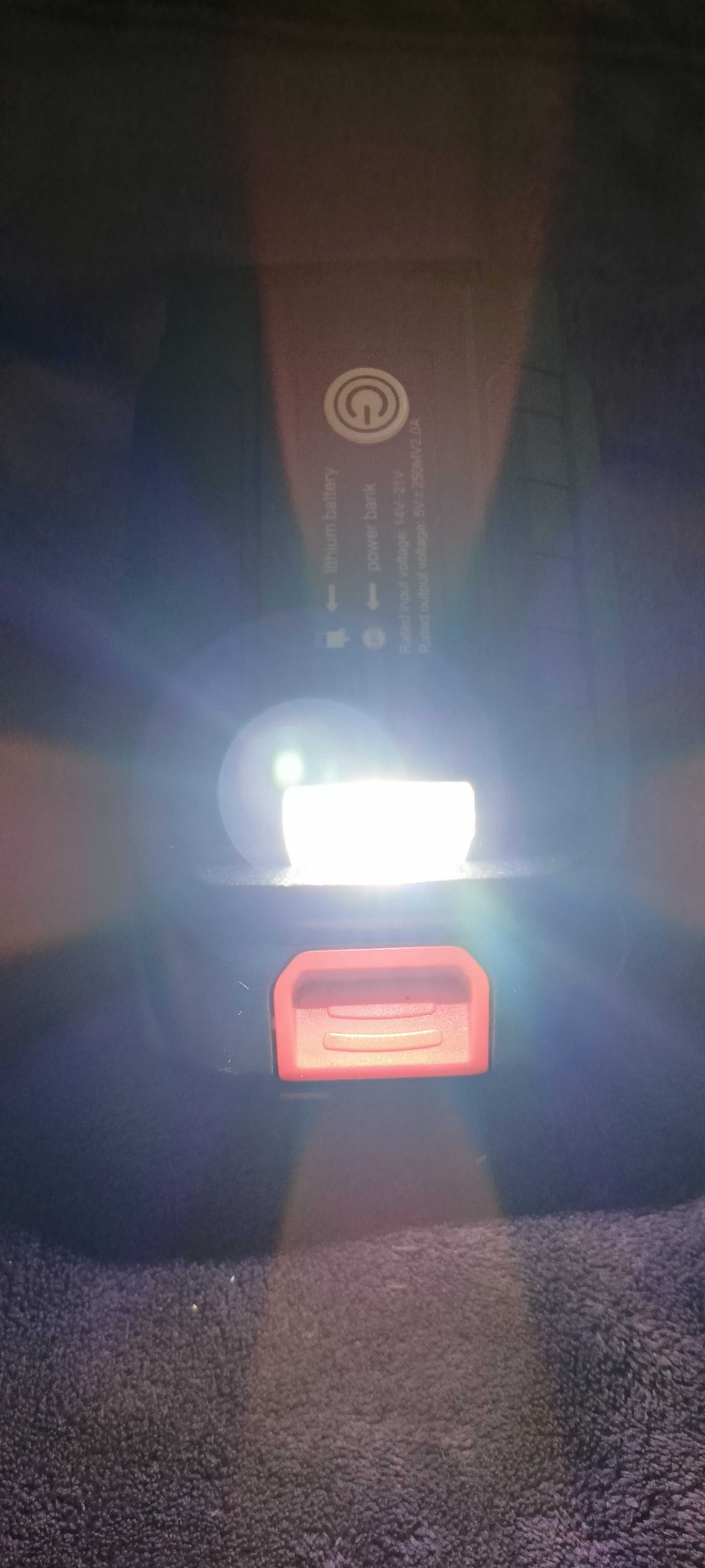 USB адаптер для батареи Мakita+фонарь
