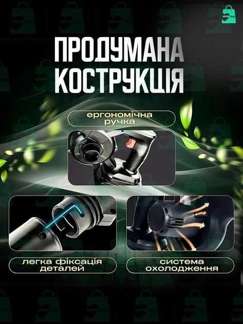 Електрична повітродувка Blower LY-4 2в1 пилозбірник для листя, сміття