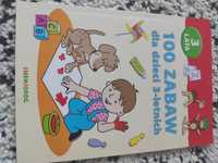 Nowa książka 100 zabaw dla dzieci 3- letnich