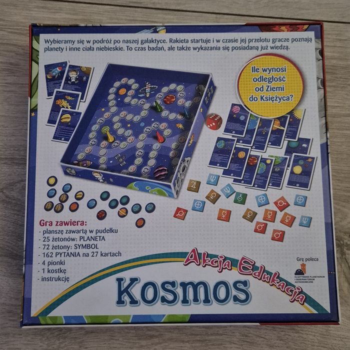 Gra edukacyjna Kosmos